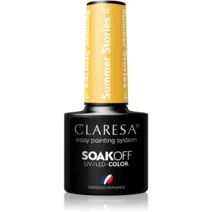 Claresa SoakOff UV/LED Color Summer Stories vernis à ongles gel teinte 4 5 g