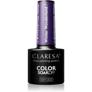 Claresa SoakOff UV/LED Color Winter Wonderland vernis à ongles gel teinte 7 5 g