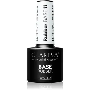 Claresa UV/LED Base Rubber base coat pour ongles en gel teinte 11 5 g