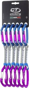 Climbing Technology Berry Set DY Dégainer rapidement Blue/Violet Solid Straight/Wire Straight Gate 12.0