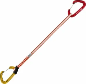 Climbing Technology Fly-Weight EVO Long Set DY Dégainer rapidement Red/Gold Wire Straight Gate 35.0