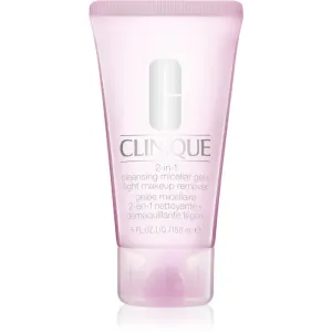 Clinique 2-in-1 Cleansing Micellar Gel + Light Makeup Remover gel micellaire nettoyant 150 ml