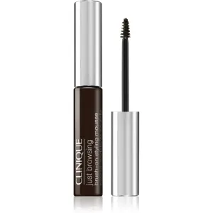 Clinique Just Browsing Brush-On Styling Mousse gel sourcils teinte Black/Brown 2 ml