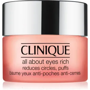 Clinique All About Eyes™ Rich crème hydratante yeux anti-poches et anti-cernes 15 ml