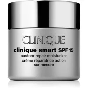 Clinique Clinique Smart™ SPF 15 Custom-Repair Moisturizer crème de jour hydratante anti-rides pour peaux sèches à mixtes SPF 15 75 ml