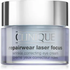 Clinique Repairwear™ Laser Focus crème anti-rides yeux pour tous types de peau 15 ml
