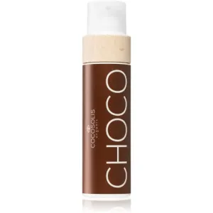 COCOSOLIS CHOCO huile de soin et bronzage sans facteur de protection solaire avec parfums Chocolate 110 ml