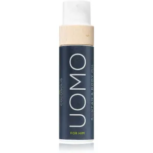 COCOSOLIS UOMO huile de soin et bronzage sans facteur de protection solaire pour homme Black Coconut 110 ml