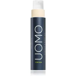 COCOSOLIS UOMO huile de soin et bronzage sans facteur de protection solaire pour homme Black Coconut 200 ml