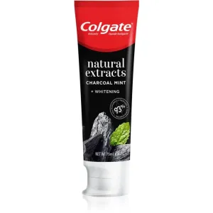 Colgate Natural Extracts Charcoal + White dentifrice blanchissant au charbon actif 75 ml