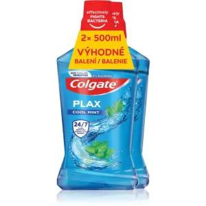 Colgate Plax Cool Mint bain de bouche aux herbes 2x500 ml