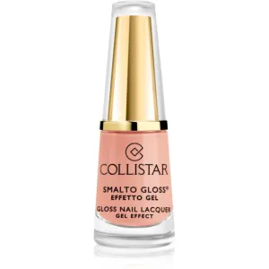 Collistar Gloss Nail Lacquer Gel Effect vernis à ongles teinte 513 Neutral French 6 ml