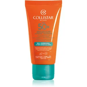 Collistar Special Perfect Tan Active Protection Sun Face Cream crème solaire anti-rides SPF 50+ 50 ml #112129