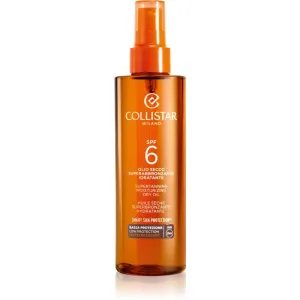 Collistar Special Perfect Tan Supertanning Moisturizing Dry Oil huile sèche solaire SPF 6 200 ml