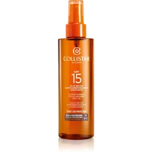 Collistar Special Perfect Tan Supertanning Moisturizing Dry Oil huile solaire SPF 15 200 ml #104163