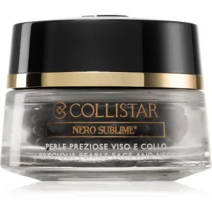 Collistar Nero Sublime® Precious Pearls Face and Neck sérum visage en capsules 60 pcs