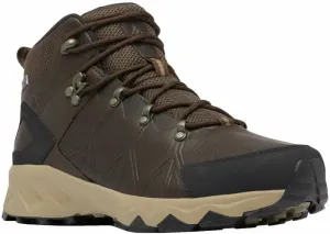 Columbia Men's Peakfreak II Mid OutDry Leather Shoe Cordovan/Black 42,5 Chaussures outdoor hommes
