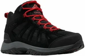 Columbia Men's Redmond III Mid Waterproof Shoe Black/Mountain Red 42,5 Chaussures outdoor hommes