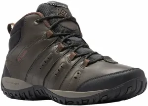 Columbia Men's Woodburn II Chukka Waterproof Omni-Heat Shoe Cordovan/Garnet Red 43,5 Chaussures outdoor hommes