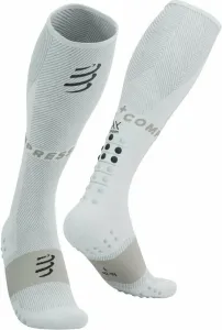 Compressport Full Socks Oxygen White T2 Chaussettes de course