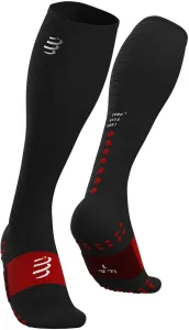 Compressport Full Socks Recovery Black 1M Chaussettes de course
