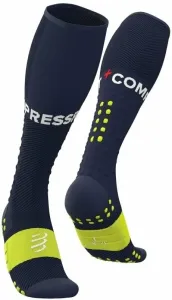 Compressport Full Socks Run Sodalite Blue T4 Chaussettes de course