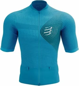 Compressport Trail Postural SS Top M Ocean/Shaded Spruce S Chemise de course à manches courtes
