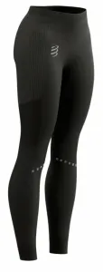 Compressport Winter Running Legging W Black L Pantalons / leggings de course