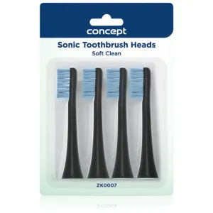 Concept Soft Clean ZK0007 têtes de remplacement pour brosse à dents for ZK40xx 4 pcs