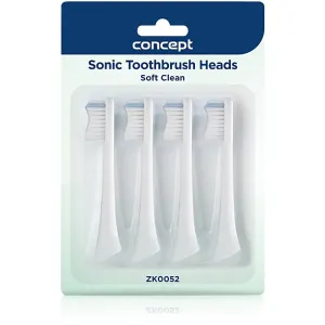 Concept Soft Clean ZK0052 têtes de remplacement pour brosse à dents for ZK500x 4 pcs