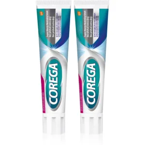 Corega Extra Strong No Flavour crème fixatrice pour appareils dentaires 2x70 g