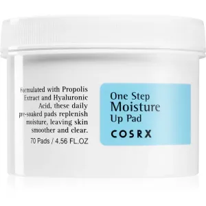 Cosrx One Step Moisture disques exfoliants visage pour un effet naturel 70 pcs