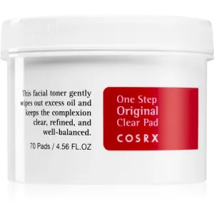 Cosrx One Step Original disques nettoyants pour rendre la peau moins grasse 70 pcs #117785