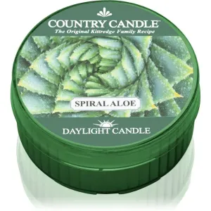 Country Candle Spiral Aloe bougie chauffe-plat 42 g