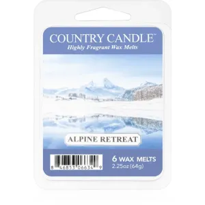 Country Candle Alpine Retreat tartelette en cire 64 g