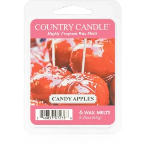 Country Candle Candy Apples tartelette en cire 64 g