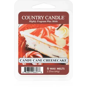 Country Candle Candy Cane Cheescake tartelette en cire 64 g