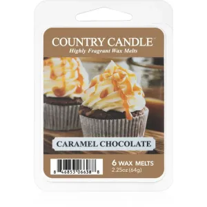 Country Candle Caramel Chocolate tartelette en cire 64 g