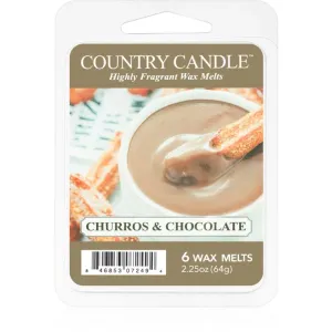 Country Candle Churros & Chocolate tartelette en cire 64 g