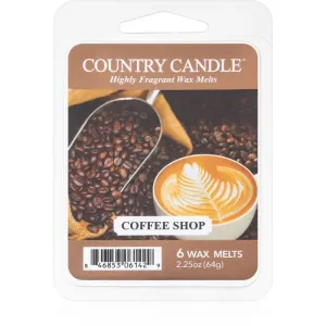 Country Candle Coffee Shop tartelette en cire 64 g