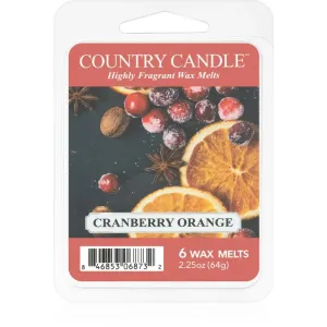 Country Candle Cranberry Orange tartelette en cire 64 g
