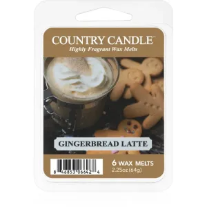 Country Candle Gingerbread Latte tartelette en cire 64 g