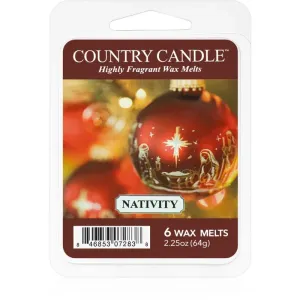 Country Candle Nativity tartelette en cire 64 g
