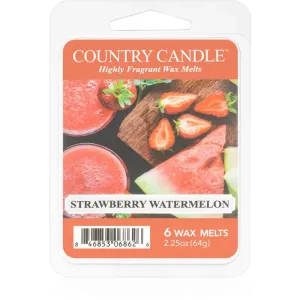Country Candle Strawberry Watermelon tartelette en cire 64 g