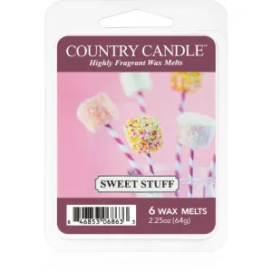 Country Candle Sweet Stuf tartelette en cire 64 g