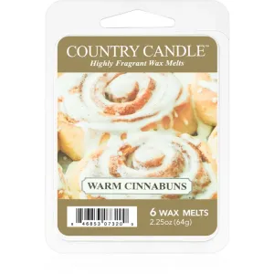 Country Candle Warm Cinnabuns tartelette en cire 64 g