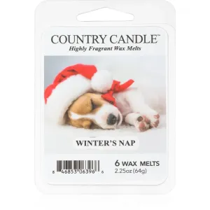 Country Candle Winter’s Nap tartelette en cire 64 g