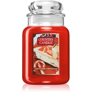Country Candle Candy Cane Cheescake bougie parfumée 680 g