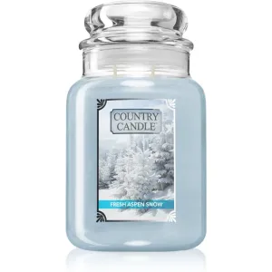 Country Candle Fresh Aspen Snow bougie parfumée 680 g