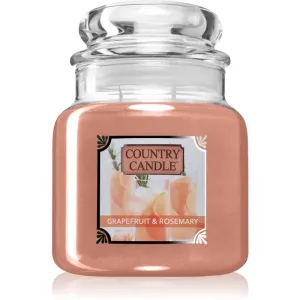 Country Candle Grapefruit & Rosemary bougie parfumée 453 g